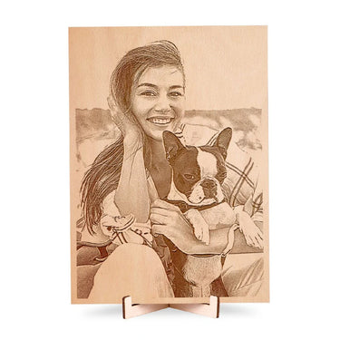 Fotka na drevo A4 (21 x 30 cm)