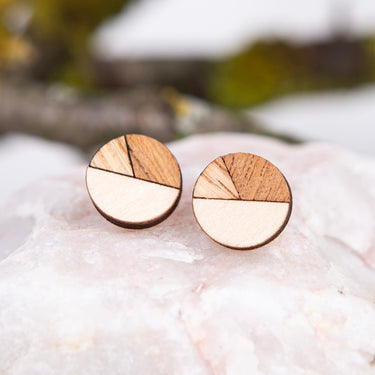 Orecchini in legno HOORAY Caoba